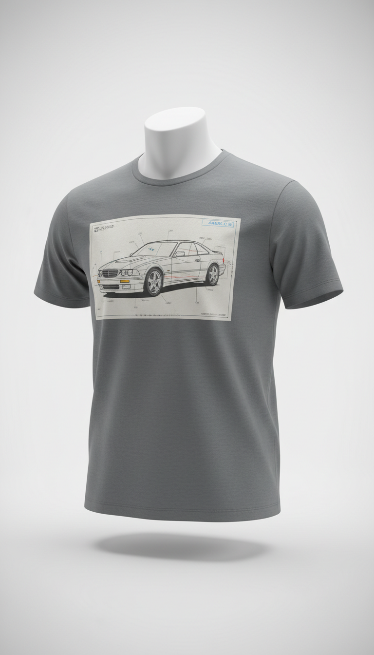 Iconic Coupe Cotton Tee